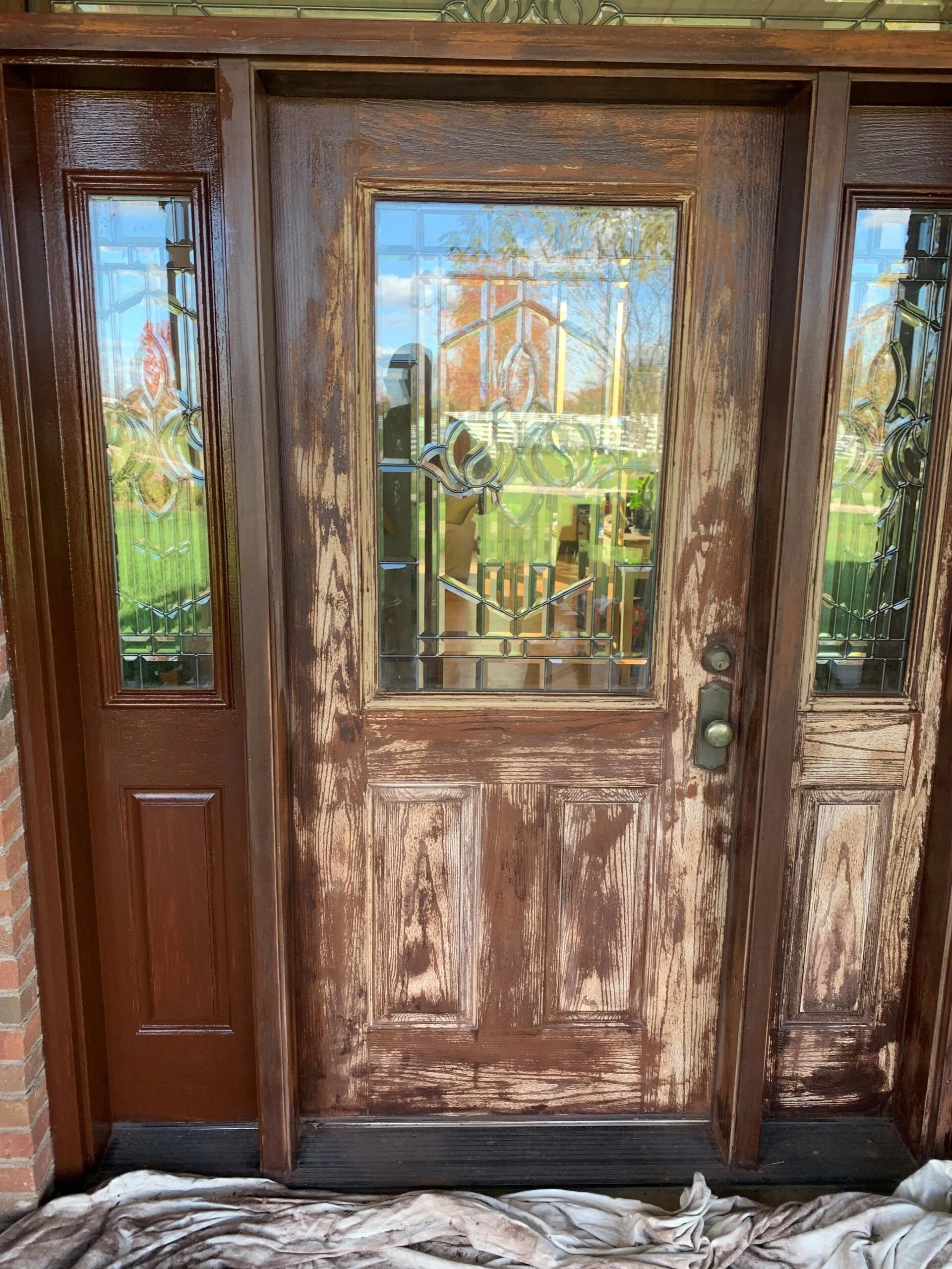 entry door before